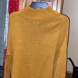 Mustard yellow old navy sweater